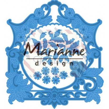 Fustella metallica Marianne Design Creatables Petra's special circle