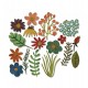 Fustella Sizzix Thinlits Funky Floral