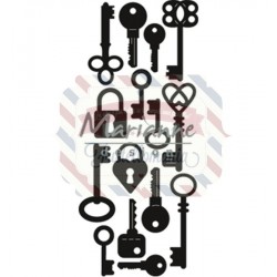 Fustella metallica Marianne Design Craftables Punch die Keys