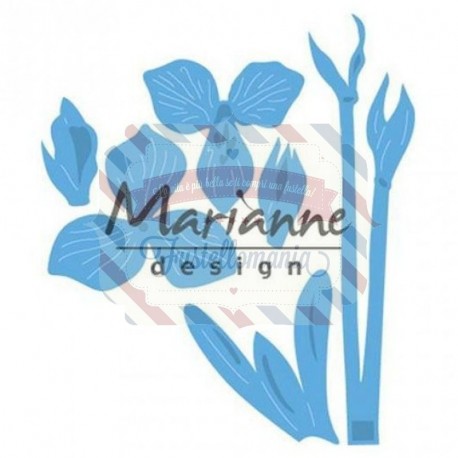 Fustella metallica Marianne Design Creatables Petra's amaryllis
