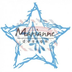 Fustella metallica Marianne Design Creatables nature star