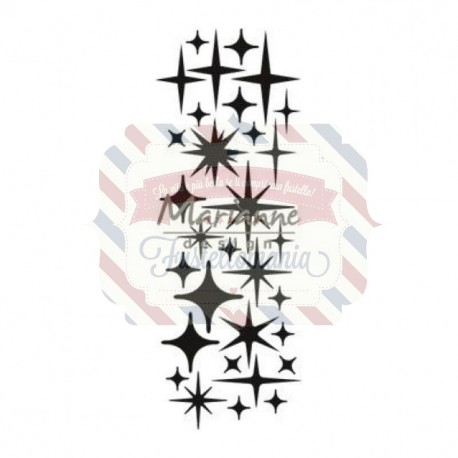 Fustella metallica Marianne Design Craftables punch die star