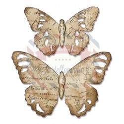 Fustella Sizzix Bigz tattered butterfly