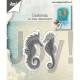 Fustella metallica Joy! Crafts Cutting & Embossing Seahorses