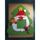 Fustella XL Cornice portafoto Babbo Natale con decorazioni