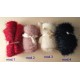 Tubolare in lana lamè 80x12 cm colore a scelta