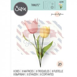 Fustella Sizzix Thinlits Tulip