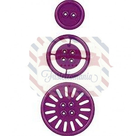 Fustella metallica Joy! Crafts Set Buttons