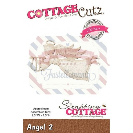 Fustella metallica Cottage Cutz Angel 2