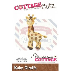 Fustella metallica Cottage Cutz Giraffe