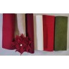 Feltro lana termoformabile 2 mm - KIT 6 colori per Stelle di Natale