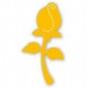 Fustella Sizzix Originals Yellow Fiore Rosa