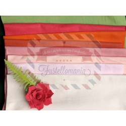 Pannolenci 1 mm - KIT 8 colori per rose centrotavola