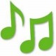Fustella Sizzix Originals Green Note musicali