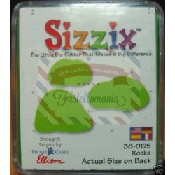 Fustella Sizzix Originals Green Rocce