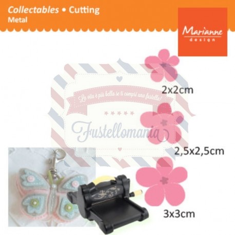 Fustella metallica Marianne Design Collectables Flower Set