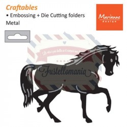 Fustella metallica Marianne Design Craftables Horse