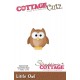 Fustella metallica Cottage Cutz Little Owl