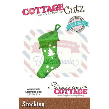 Fustella metallica Cottage Cutz Stocking