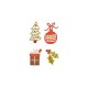 Fustella Sizzix Thinlits Addobbi natalizi