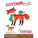 Fustella metallica Cottage Cutz Fox & Bird