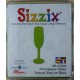 Fustella Sizzix Originals Green Champagne Glass