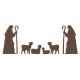 Fustella metallica Pastori e pecore