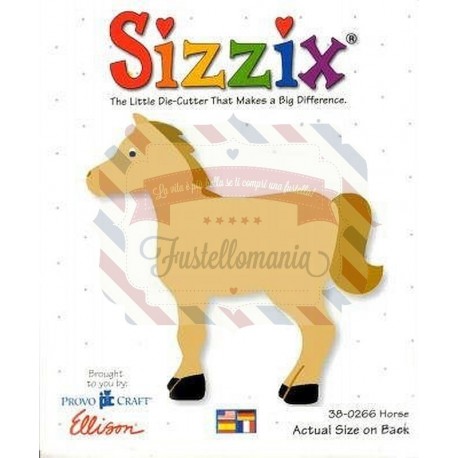 Fustella Sizzix Originals Cavallo Horse