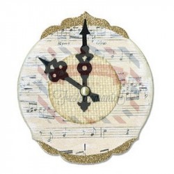 Fustella Sizzix Bigz Clock Ornate & Hands