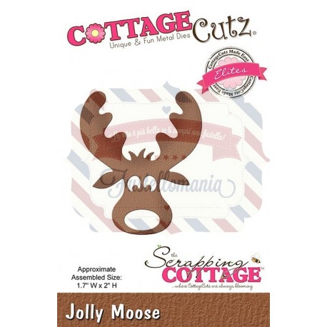 Fustella metallica Cottage Cutz Jolly Moose
