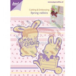 Fustella metallica Joy! Crafts Spring Rabbits