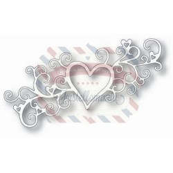 Fustella metallica Tutti Designs Heart Flourish