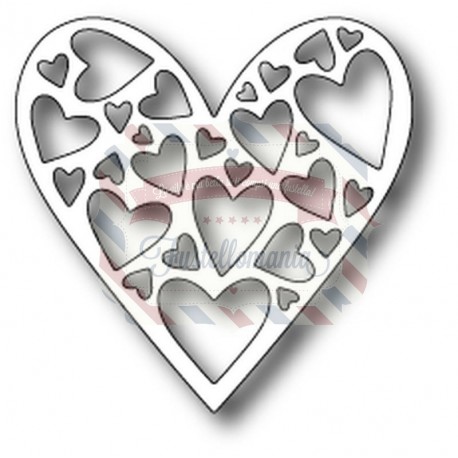 Fustella metallica Memory Box Tender Heart