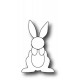 Fustella metallica Memory Box Small Peter Bunny