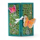 Fustella Sizzix Thinlits Gatefold Card Butterflies