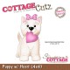 Fustella metallica Cottage Cutz Puppy w Heart