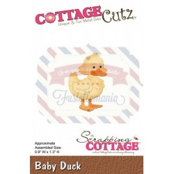 Fustella metallica Cottage Cutz Baby Duck