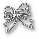Fustella metallica PoppyStamps Fluffy Bow
