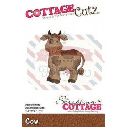 Fustella metallica Cottage Cutz Cow