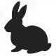 Fustella Sizzix Thinlits Cute Bunny