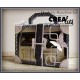 Fustella metallica Crealies Create a box Mini Suitcase 07