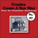 Fustella metallica Crealies Create a box Mini Suitcase 07