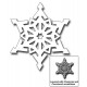 Fustella metallica Luchon Snowflake