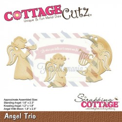 Fustella metallica Cottage Cutz Angel Trio
